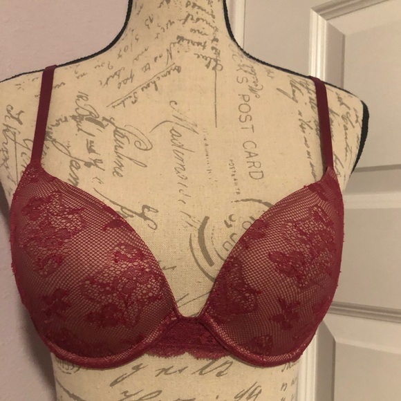 Victoria’s Secret Unlined Full Coverage 34C burgundy - Picture 1 of 4